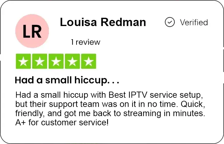 Best IPTV service review 5